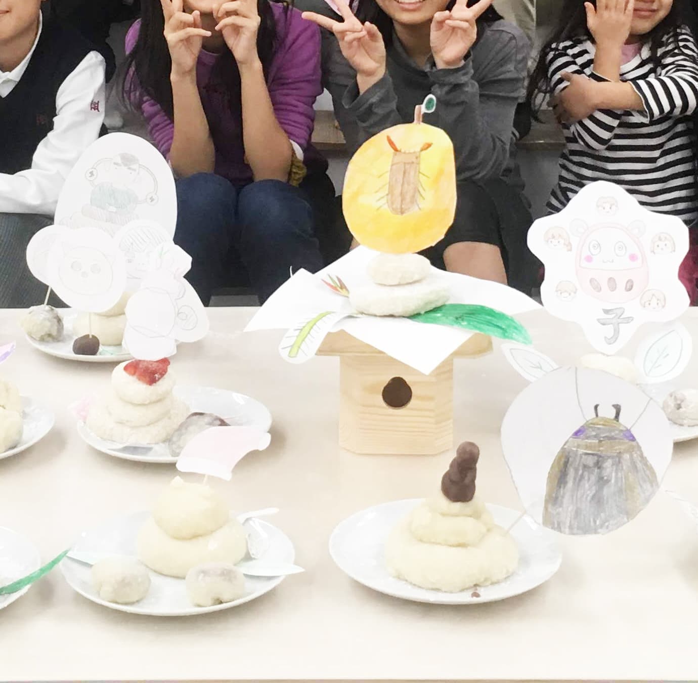 自分だけの鏡餅作り